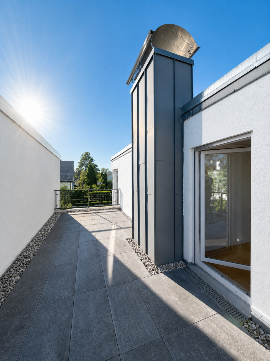 Dachterrasse Haus M�nchen