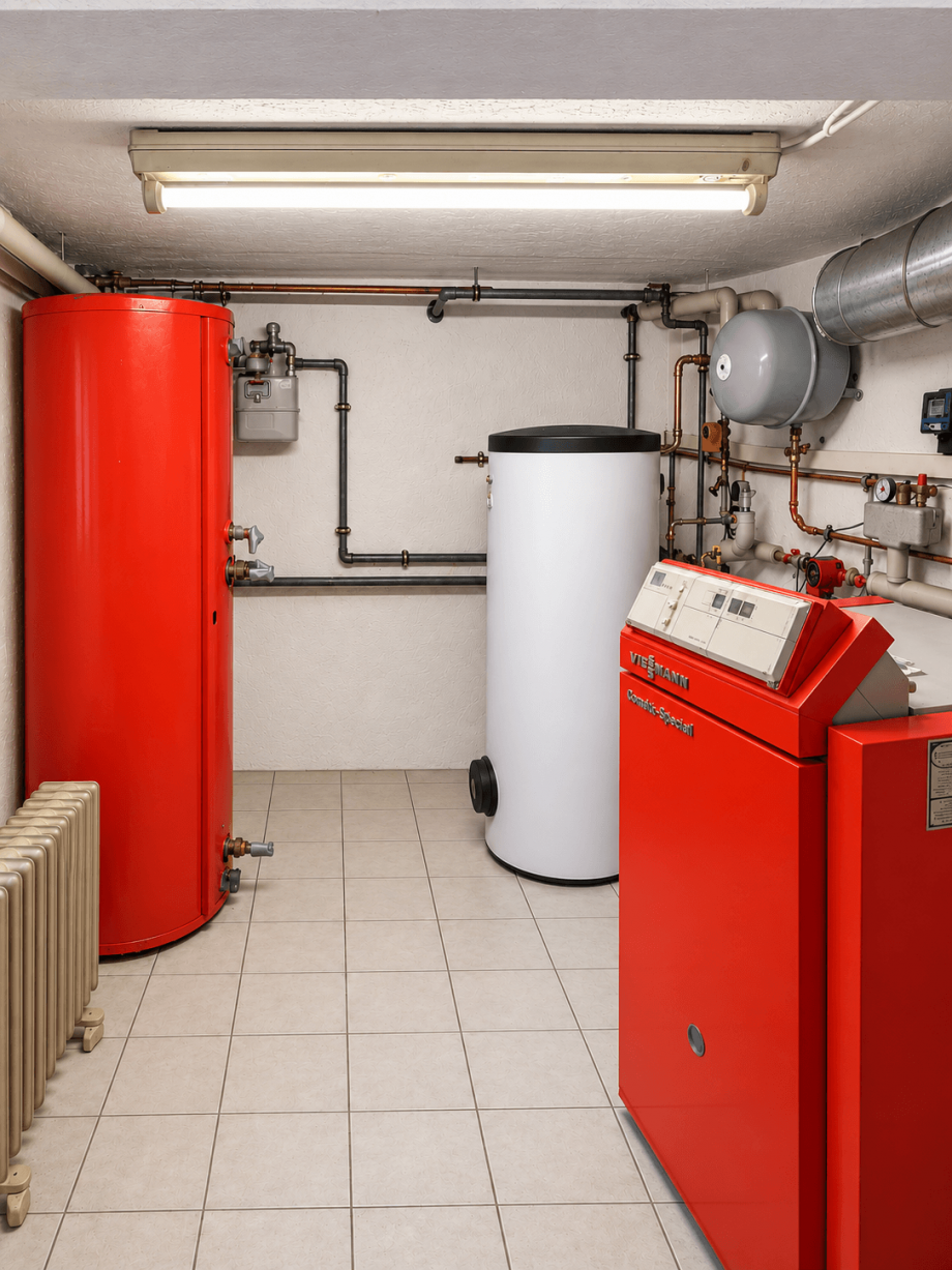 Keller Heizungsraum Wohngrundst�ck M�nchen