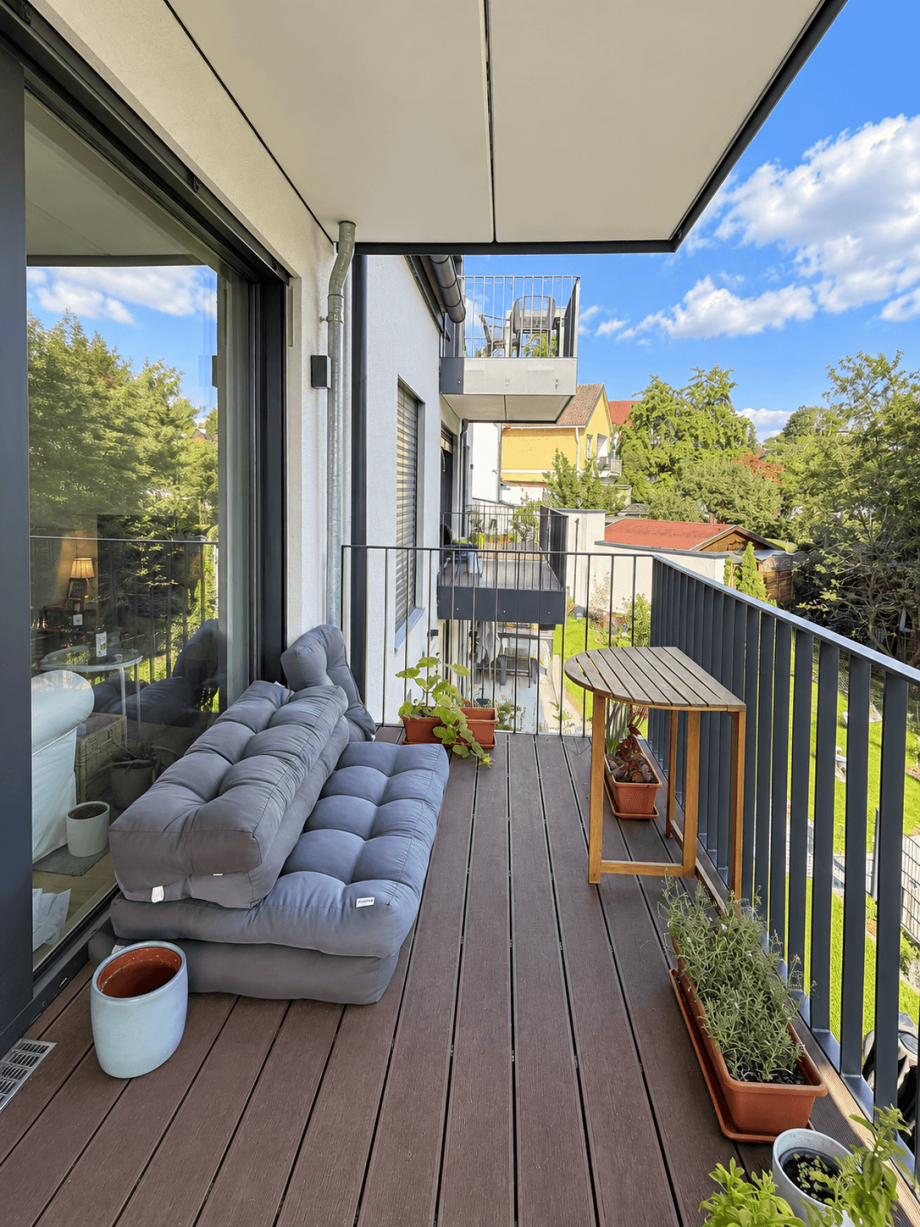 Balkon Etagenwohnung Dachau