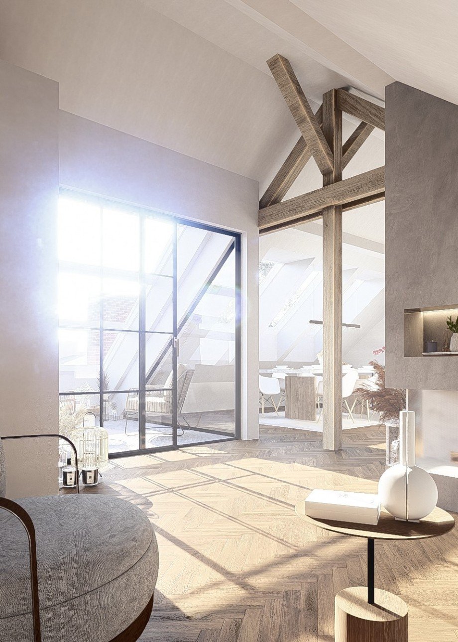 Visu - Sunslider - m�gliche Terrassenverglasung Wohnung M�nchen