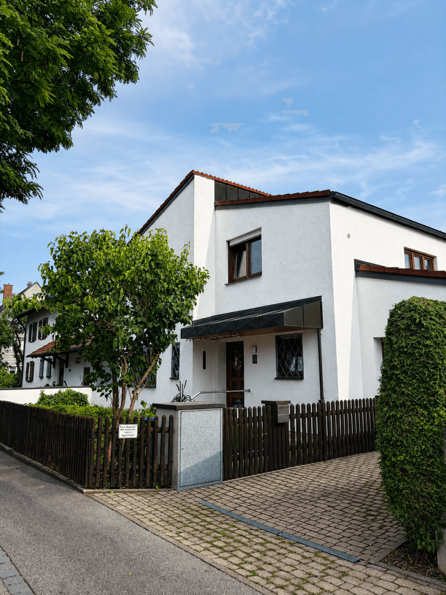 Au�enansicht Einfamilienhaus Dachau