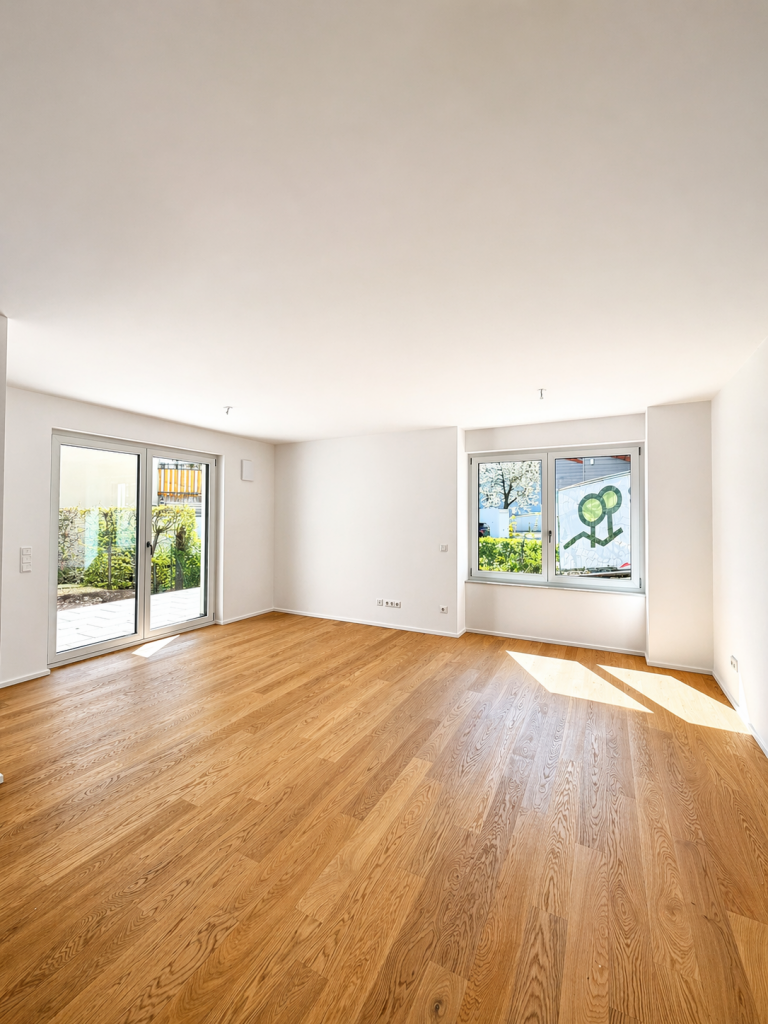 Wohnbereich Dachau - Dachau, Stadt Terrassenwohnung Exklusive 3-Zimmer-Gartenwohnung im Gr�nen | Wohnen in bester Lage von Dachau