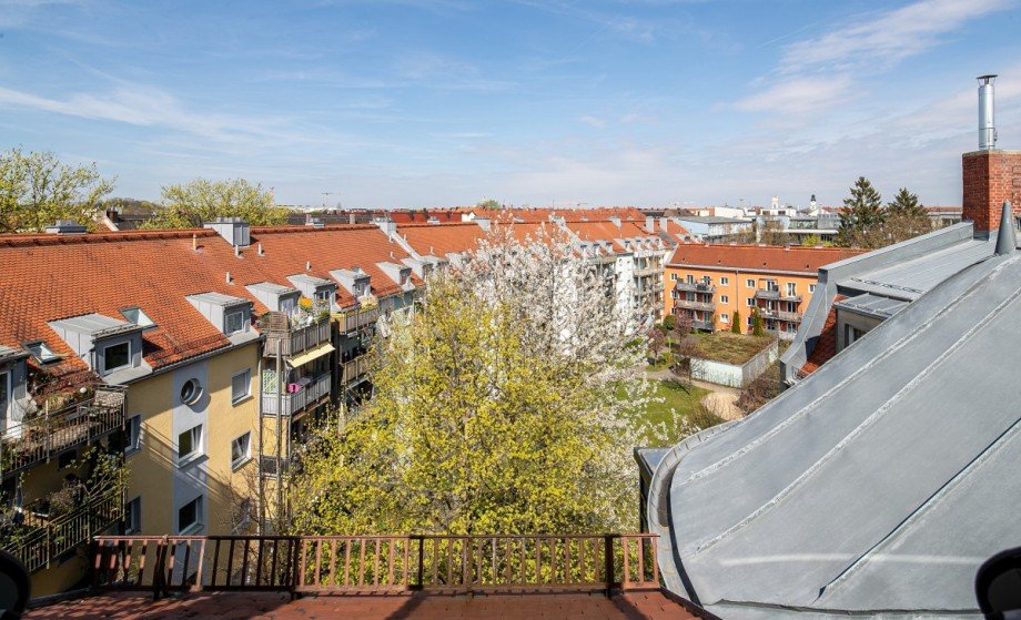 am h�chsten - �ber den D�chern Wohnung M�nchen