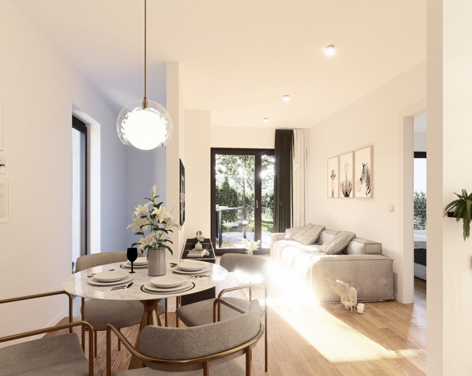 Essen & Wohnen (Visualisierung) Terrassenwohnung Dachau