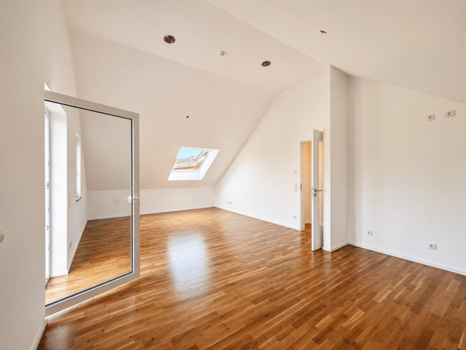 Wohnen Dachgeschosswohnung Geretsried