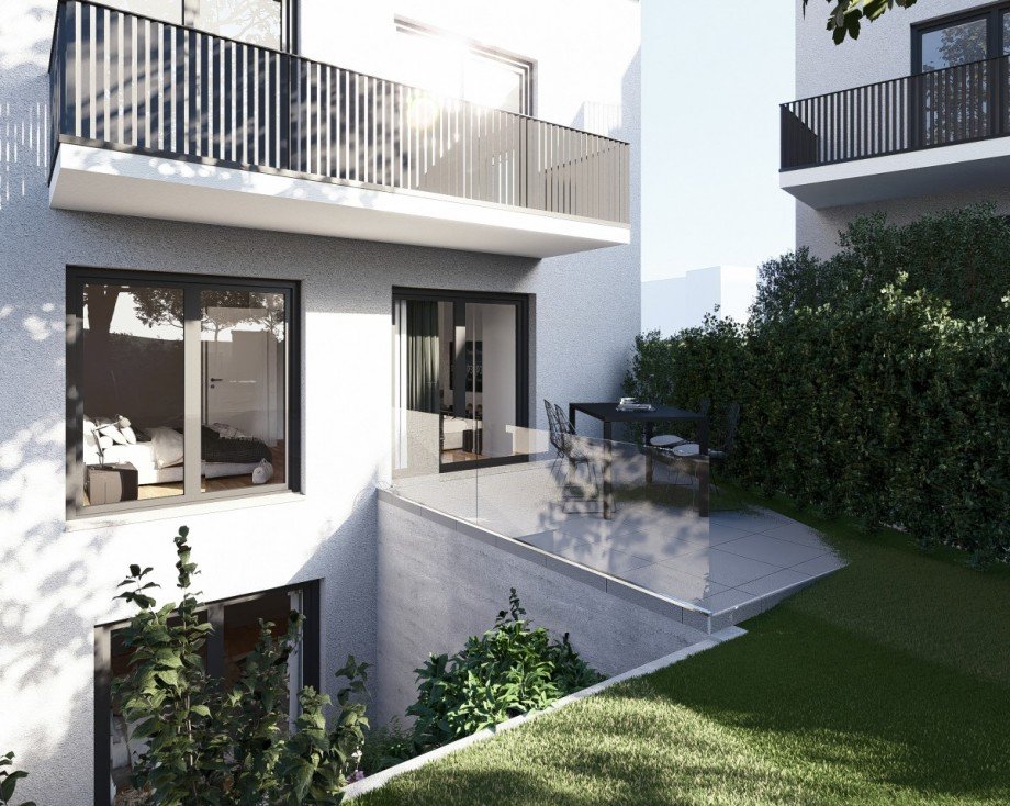 Garten 1 (Visualisierung) Terrassenwohnung Dachau