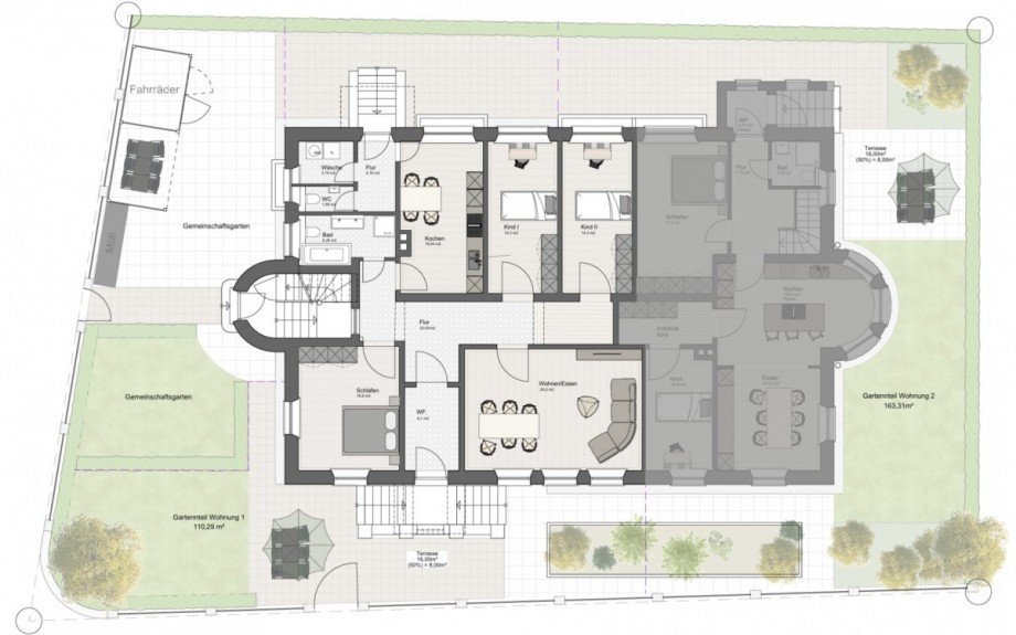 Grundriss Wohnung M�nchen