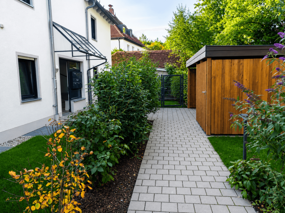 Hauseingang Etagenwohnung M�nchen
